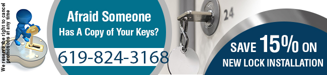 Afraid Someone Has Copy Of Your Keys? Call Locksmith Lemon Grove